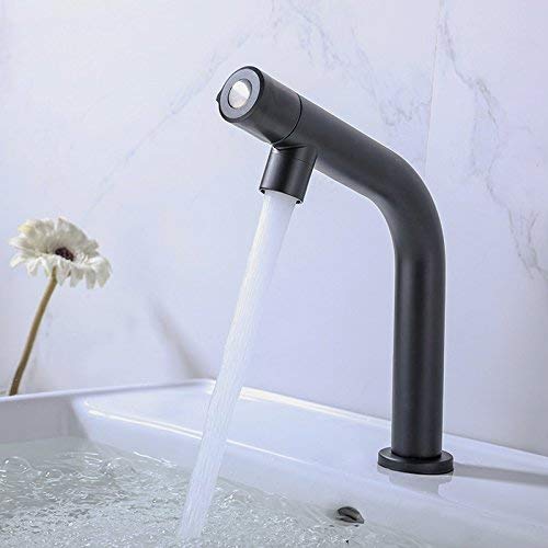 Robinet monotrou à poignée unique pour lave-mains et évier