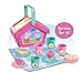 Peppa Pig Let's Have a Picnic Set, Travel Toy with Handle Includes 4 Settings and Play Food, 15-Pieces, Kids Toys for Ages 3 Up by Just Play