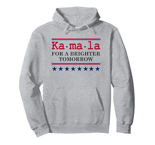 Kamala Shirt,Vote Kamala Harris Walz for a Brighter Tomorrow Sweat à Capuche