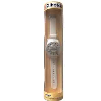 Amazon | 明和電気 ジホッチ ホワイト | 腕時計 | ファッション 通販