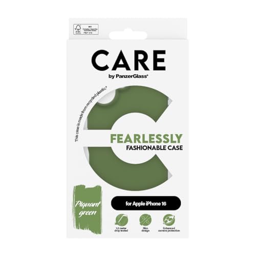 Panzer Glass Care Case iPhone 16 élimine les bris de châssis avec élégance