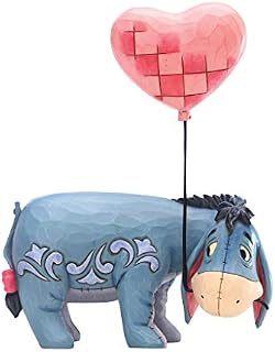 Disney Traditions Eeyore with A Heart Balloon Figurine