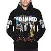 LMLXYZ The English Punk Đam*ned rock band Mens Hoodie Pullover Sweatshirts Long Sleeve Hoody Drawstring Casual Tops with Pockets，Large #4
