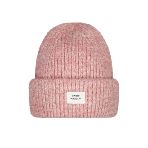 Barts Damen Beanie Strickmütze Owlet gestrickte Wintermütze mit Umschlag 3602 Rose 43