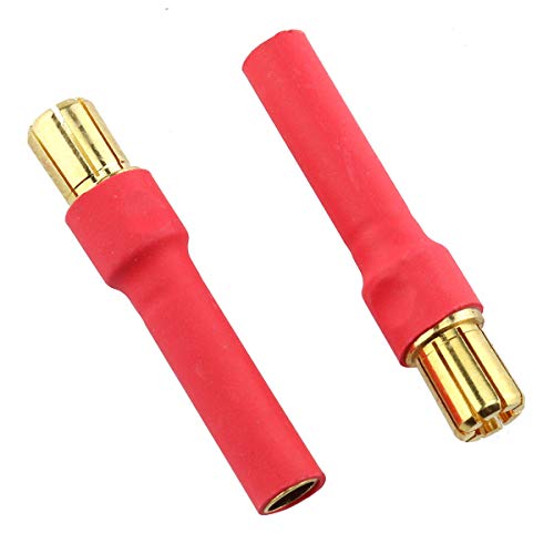 Conectores Bullet 4.0mm a 6.0mm Dorados x4 miniatura 3