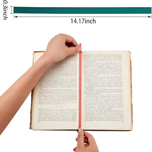 Rubans marque-page multicolores pour repérer 5 chapitres à la fois dans vos livres
