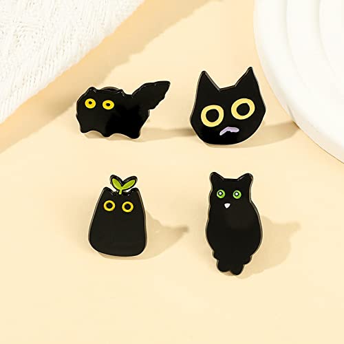 Image of Cute Enamel Pins Cartoon Lapel Pin Brooch Badge for Backpack Jackets Funny Tiger Pins for Gift Anime Enamel Pin for Clothing Hat Decoration