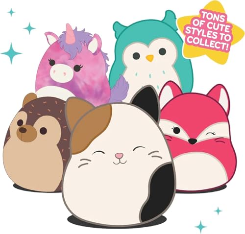 Image of Squishmallows Official Jazwares 8-Inch Tinley Rainbow Axolotl - Add Tinley to Your Squad