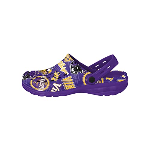 Image of FOCO Arizona Cardinals NFL Mens Historic Print Clog with Strap