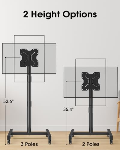 Rolling tv stand - image 6