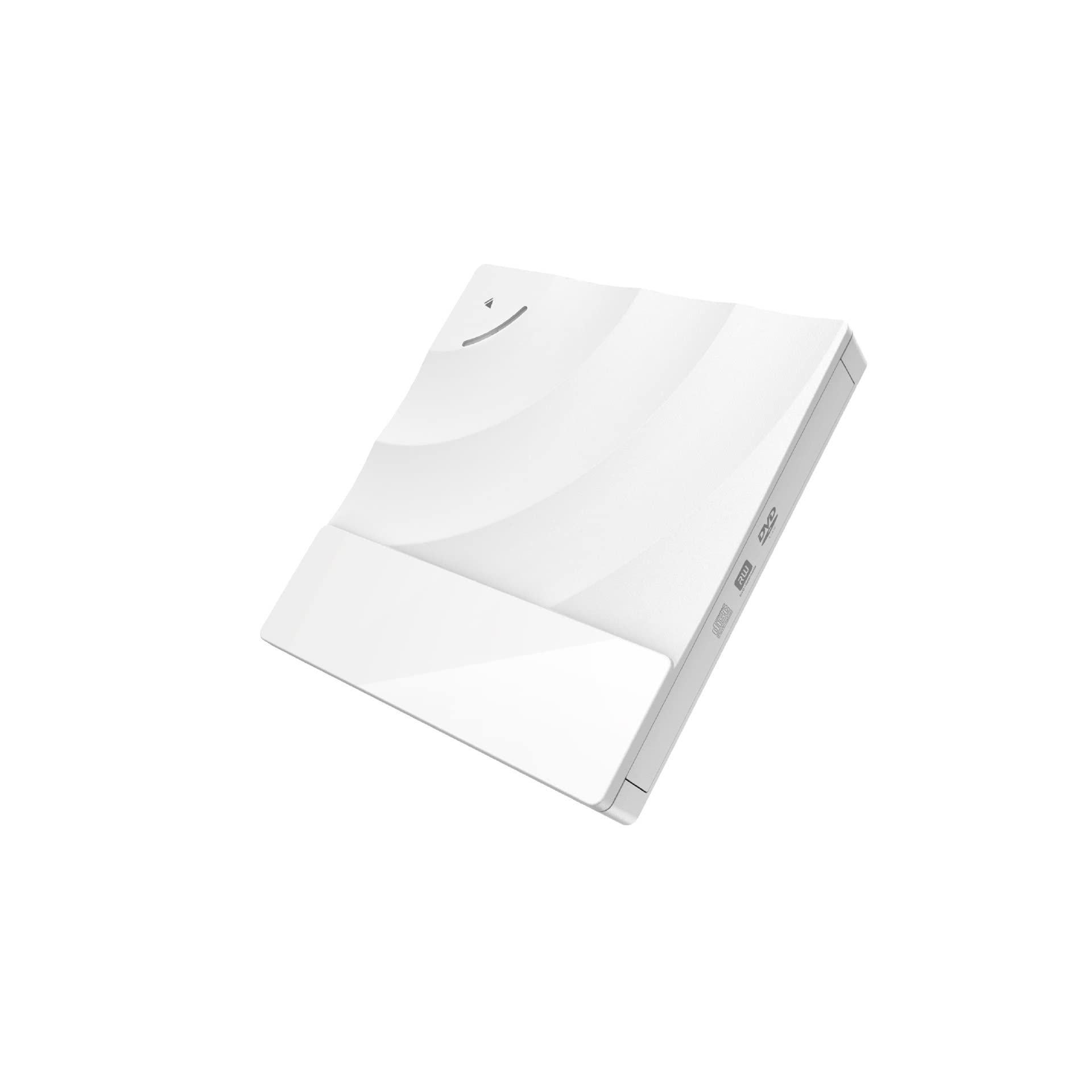 Lecteur DVD-RW portable blanc pour regarder vos films en voyage
