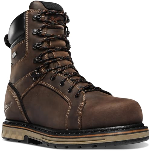 Danner 8” Steel Yard Steel Toe Work Boots Men Brown 12 EE