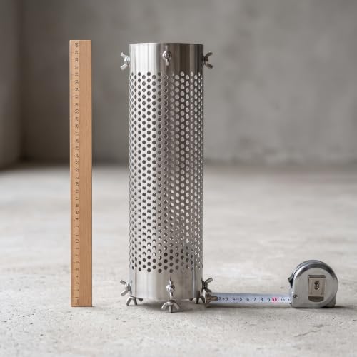 Malla protectora para chimenea de camping y estufa de leña en exterior 8
