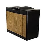 AIRCARE 4DTS 300 Variable-Speed Console-Style Evaporative Humidifier, Light Oak, Black Trim