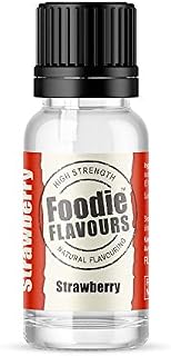 Strawberry Natural Food Flavouring 15ml - Foodie Flavours