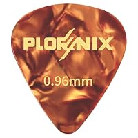 Plornix 30 pack Celluloid Guitar Picks - 3 Different Thickness Colorful Guitar Pick with Metal Storage Box, Guitar Picks for Acoustic Guitar, Electric Guitar, Bass, Ukulele, 0.46mm/ 0.71mm/ 0.96mm — image 7