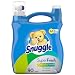 Snuggle Plus Super Fresh Liquid Fabric Softener with Odor Eliminating Technology, 95 Fluid Ounces