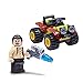 LEGO Jurassic World: Vic Hoskins Minifigure and Patrol Vehicle