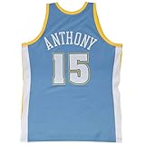Mitchell and Ness Anthony Blue Nuggets #15 Swingman Jersey (18160-DNUROYA03CAN)