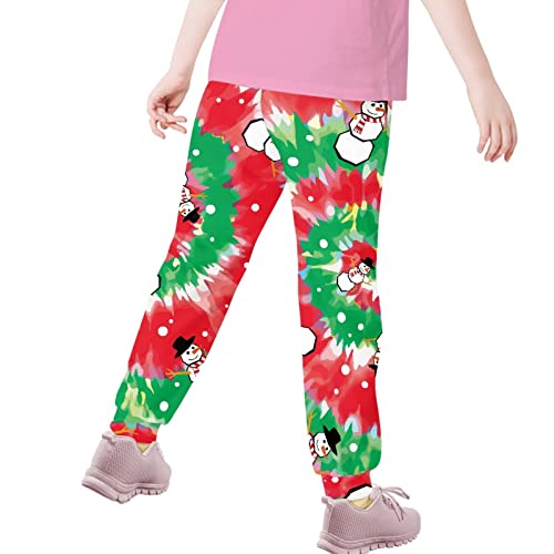 USA Flag Boys' Active Sweatpants Running Clothing, Mushroom Teens Hiking Clothing Bind Feet Sweatpants 4-15 Years3
