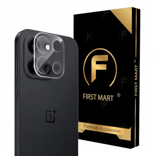Image of FIRST MART Camera Lens Protector for OnePlus Nord 6 | 9H Tempered Glass, HD Clear, Scratch Resistant, Anti-Fingerprint, Case-Friendly | Crystal Clear, Pack of 1
