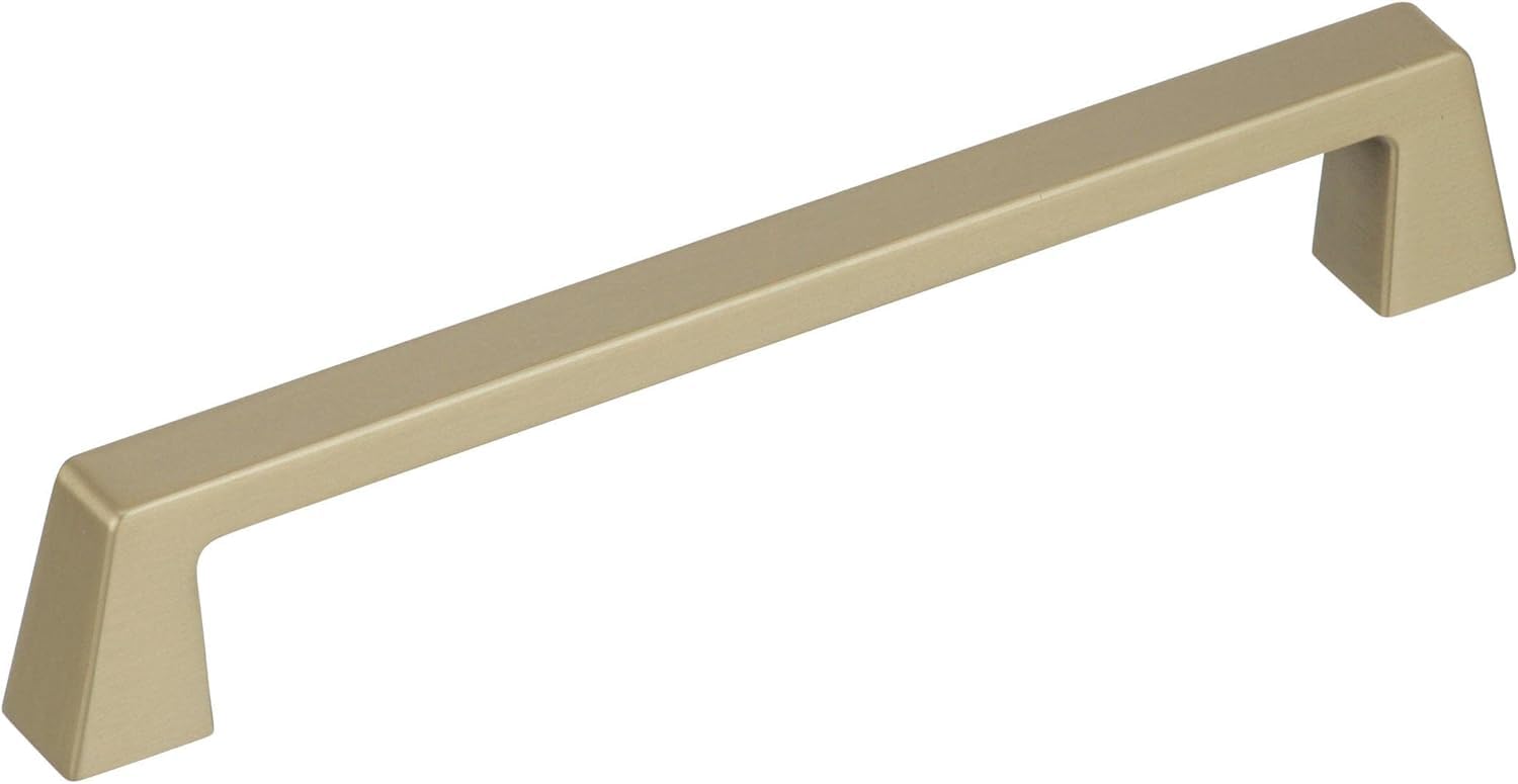 Amerock 6-5/16" Blackrock Golden Champagne Drawer Pull