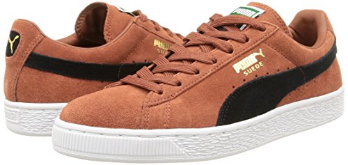 Image of PUMA Mens Classic Socks (2 Pair Pack), Arabian Spice Black White, 6.5 US