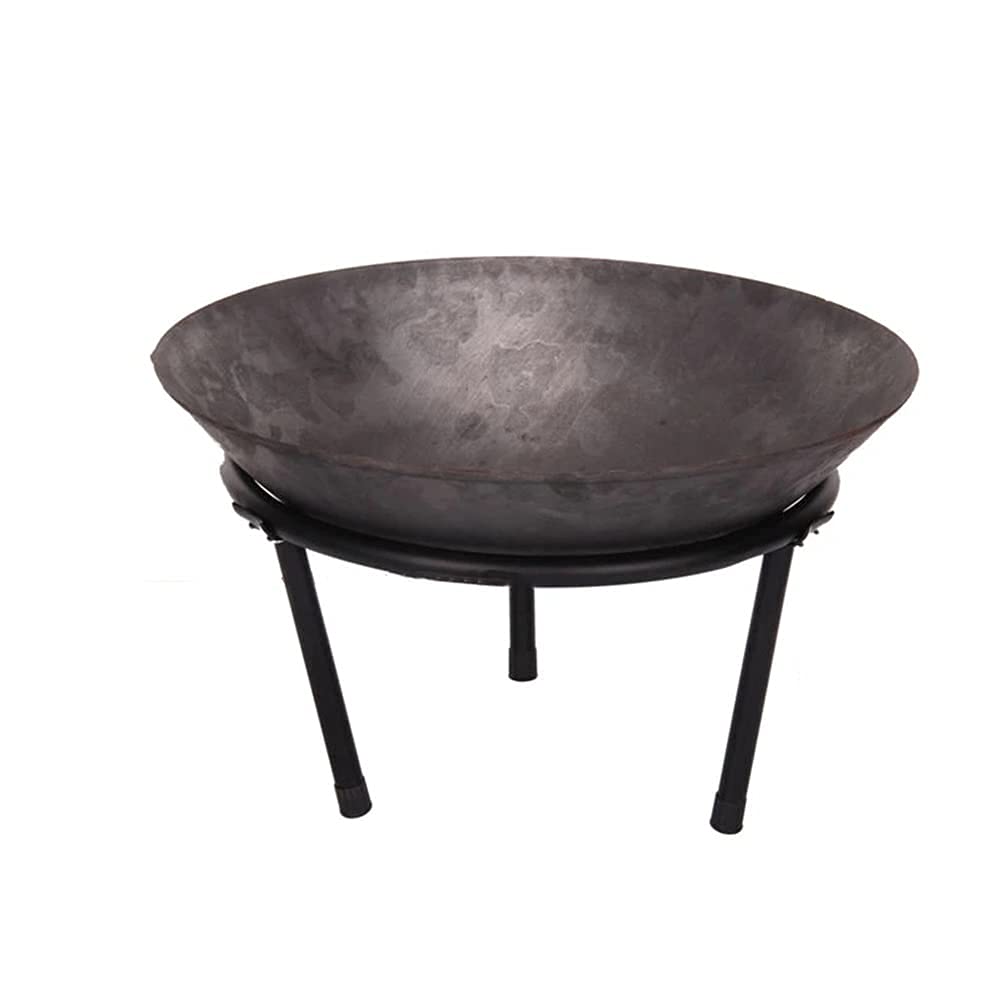 Outdoor brazier Large Fire Bowl Cast Iron Fire Pit Outdoor for Garden Patio Terrace Camping Campfire BBQ Tools Portable burning brazier