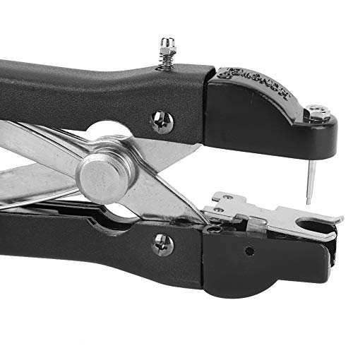 Alicate de placa de orelha, 1 peça de liga ergonômica, alicate aplicador de alicate de orelha, para