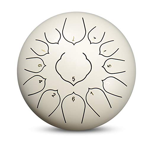 OFAY Tambour De Langue en Acier De 12 Pouces Noir 13 Notes, Tambour Suspendu avec Sac De Tambour Rembourré Et Couple De… - Les Beatles, Paul McCartney, John Lennon, RIngo Starr, George Harrison OFAY Tambour De Langue en Acier De 12 Pouces Noir 13 Notes, Tambour Suspendu avec Sac De Tambour Rembourré Et Couple De…