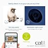 Catit PIXI Smart Mouse Pet Camera App-Controlled 360 Camera for Cats with Night Vision, 2-Way Audio & Motion Detection Record & Monitor Your Cat