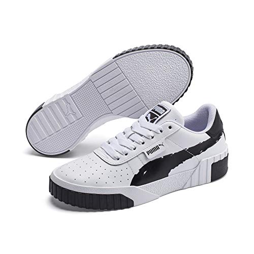 PUMA PUMA(プーマ) Women's Training Shoes Cross Trainer, Puma White/Puma Black, 24.0 cm