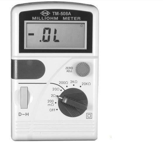 TM-508A MILLIOHM Meter Low Resistance Meter