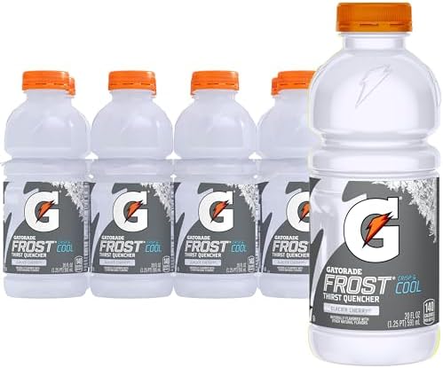 Gatorade Thrist Quencher, Glacier Cherry, 20 Fl Oz (Pack of 8)