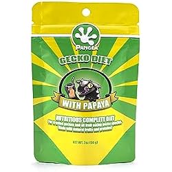 Pangea Papaya Fruit Mix Complete Crested Gecko Food, 2 Oz.