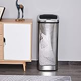 Medidas totales: 33x25x84 cm (LxANxAL); Capacidad: 50 L; Requiere 4 pilas de Número 5 (NO INCLUIDAS).