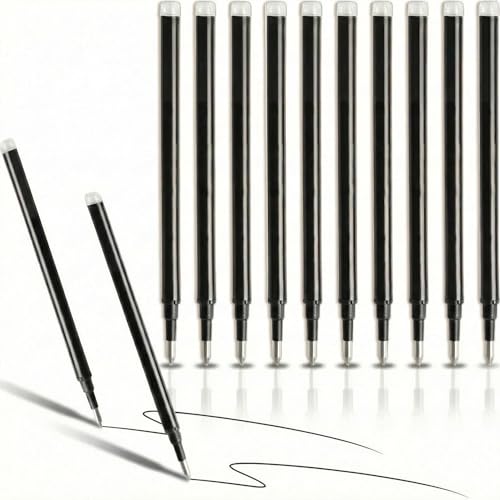 12Pcs 0.7MM Erasable Pen Refills Compatible with Pilot Frixion Pens