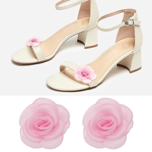 Breloques de chaussures rose idée cadeau originale pour customiser les talons filles - 4