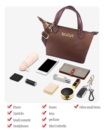 Tote Bag for Women, Waterproof Multifunctional Mini Handbag, Lightweight Simple Crossbody Bag Shoulder Bag Small Purse4