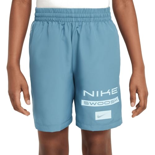 Short tissé Dri-FIT Nike garçon noir confortable pour le sport quotidien des enfants actifs