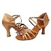 HIPPOSEUS Mujeres Zapatos de Baile Latino Práctica de satén Salón de Baile...
