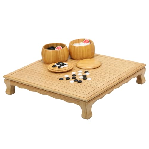 VPH Modern Floor Go Set - Tablero bambú reversible 19x19 miniatura 2
