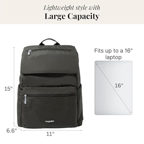 Baggallini Flap Laptop Backpack