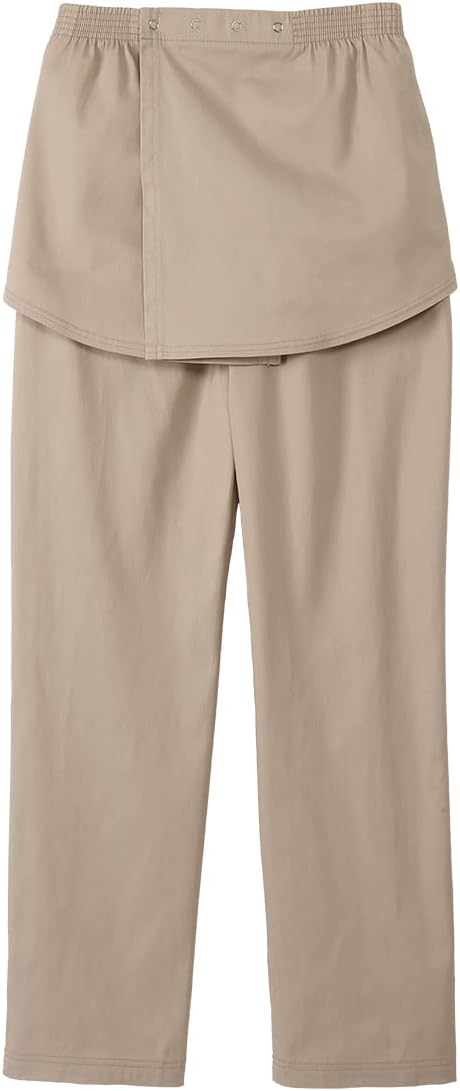 Silverts Men’s Adaptive Clothing Open Back Pants, Assisted Dressing Wheelchair Bottoms for Elderly, Nursing Home & Rehab