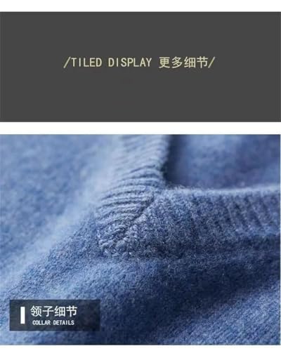 Men V-Neck Pullover Men Business Office Sweater Warm Knitted Pullover Jumper Slim Fit Casual Dress Sweater2