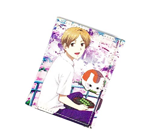 夏目友人帳 財布 ニャンコ先生 さいふ 子供 2つ折り 桃桜猫人現物撮影