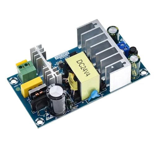 Image of amiciSmart AC to DC Power Conversion Board, 4A 24V 100W Reliable Power Module for DIY Application, & More