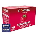 Control Preservativos Strawberry - Caja con 144 Condones