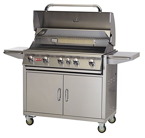 Bull Outdoor Products Bbq 55000 Brahma 90,000 Btu Grill With Cart, Liquid Propane #TOP2