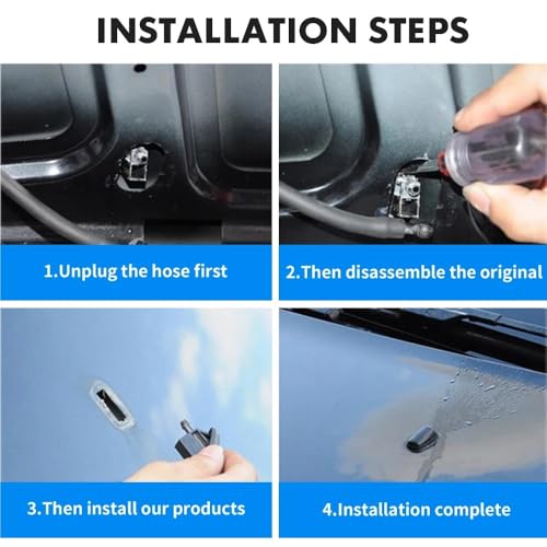 Gicleur de lave-glace bouché ? Solution pour Nissan Frontier D22 avant